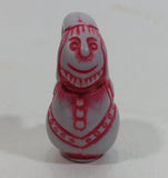 1998 Kinder Surprise K98n105 Circus Elephant Circus Clown Grey and Red Soapstone Style Toy Figurine