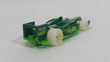 2018 Hot Wheels Glow Wheels Winning Formula Metallig Green Die Cast Toy Race Car Vehicle