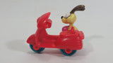 Vintage 1989 Garfield and Odie on a Motorbike McDonalds Happy Meal Toy
