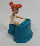 1997 Hanna Barbera Wilma Flintstone Playing Piano Cartoon Character Plastic Toy Animated TV Show Collectible - Dairy Queen