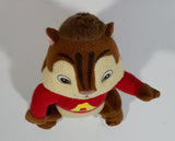 Alvin and The Chipmunks "Alvin" 8 1/2" Red Hooded Cartoon Character Stuffed Animal Plush