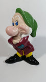 Walt Disney Snow White and the Seven Dwarfs "Grumpy" 8" Tall Hand Painted Ceramic Ornament