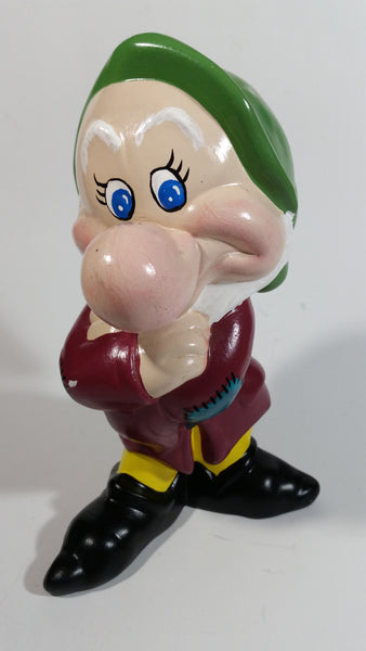 Walt Disney Snow White and the Seven Dwarfs "Grumpy" 8" Tall Hand Painted Ceramic Ornament