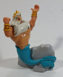 Rare Disney The Little Mermaid King Triton Plastic Toy Figure