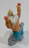 Rare Disney The Little Mermaid King Triton Plastic Toy Figure