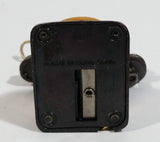 Vintage Miniature Rotary Telephone Phone Metal Pencil Sharpener Doll House Furniture Size