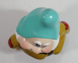 Walt Disney Snow White and the Seven Dwarfs "Happy" 8" Tall Hand Painted Ceramic Ornament