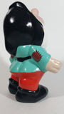 Walt Disney Snow White and the Seven Dwarfs "Sneezy" 8" Tall Hand Painted Ceramic Ornament