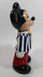 Vintage 1989 Walt Disney Mickey Mouse Cartoon Character 9 1/2" Tall Hand Painted Ceramic Ornament Signed and Dated