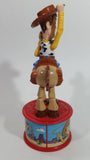 1999 Disney Pixar Toy Story 2 Woody Character Plastic Candy Dispenser Toy Animated Movie Film Collectible - McDonald's Happy Meals