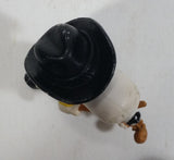 Vintage United Features Peanuts Snoopy Musician Playing a Violin PVC Toy Figure Made in Hong Kong