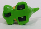 1991 Denny's Restaurants Hanna Barbera The Flintstones Bamm Bamm Riding Green Dinosaur Pullback Friction Motorized Toy Car Vehicle TV Show Cartoon Collectible - Treasure Valley Antiques & Collectibles