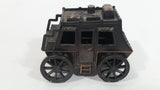 Vintage Miniature Old Western StageCoach Wagon Carriage Vehicle Metal Pencil Sharpener Doll House Furniture Size