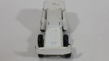 Vintage KY (Kai Yip) Tough Roders White Snorkel Truck Pressed Steel Toy Car Vehicle