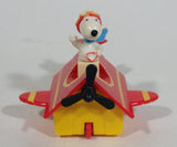 Vintage 1989 Peanuts Gang Pop Mobiles United Features Syndicate Snoopy Flying Ace Doghouse Plastic Toy McDonald's Happy Meals