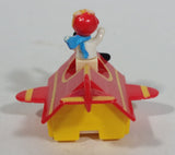 Vintage 1989 Peanuts Gang Pop Mobiles United Features Syndicate Snoopy Flying Ace Doghouse Plastic Toy McDonald's Happy Meals