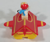 Vintage 1989 Peanuts Gang Pop Mobiles United Features Syndicate Snoopy Flying Ace Doghouse Plastic Toy McDonald's Happy Meals