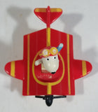 Vintage 1989 Peanuts Gang Pop Mobiles United Features Syndicate Snoopy Flying Ace Doghouse Plastic Toy McDonald's Happy Meals