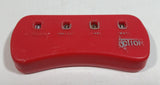 Vintage Action Pocket Counter Money Adder Red Plastic Clicker Made in Hong Kong