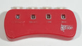 Vintage Action Pocket Counter Money Adder Red Plastic Clicker Made in Hong Kong