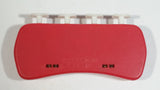 Vintage Action Pocket Counter Money Adder Red Plastic Clicker Made in Hong Kong
