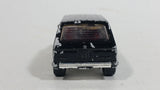 1984 Matchbox 1984 Dodge Caravan Van Black Die Cast Toy Car Vehicle With Opening Sliding Passenger Side Door