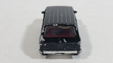 1984 Matchbox 1984 Dodge Caravan Van Black Die Cast Toy Car Vehicle With Opening Sliding Passenger Side Door