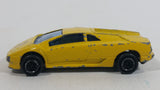 Majorette Lamborghini Diablo Yellow No. 219 1/58 Scale Die Cast Toy Dream Car Vehicle