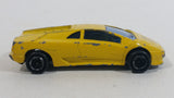 Majorette Lamborghini Diablo Yellow No. 219 1/58 Scale Die Cast Toy Dream Car Vehicle