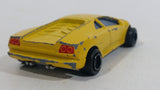 Majorette Lamborghini Diablo Yellow No. 219 1/58 Scale Die Cast Toy Dream Car Vehicle