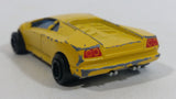 Majorette Lamborghini Diablo Yellow No. 219 1/58 Scale Die Cast Toy Dream Car Vehicle