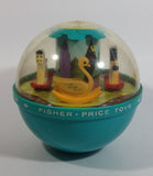 Vintage Fisher Price Roly Poly Chime Ball Carousel Sound Noise Maker Ball