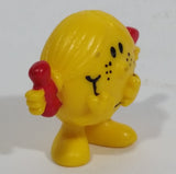 Vintage 1981 Arby's Restaurants Mr. Men Little Miss Sunshine Toy PVC Figure By Roger Hargreaves