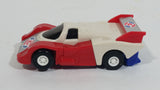 Vintage 1985 Tomy Japan Gobot Commandrons Motron Red Blue White Transformer Car Toy Vehicle - McDonald's Happy Meals