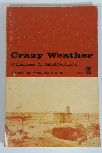 'Crazy Weather' Paper Back Book by Charles L. McNichols - Bison Books - Treasure Valley Antiques & Collectibles