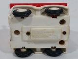 Vintage 1975 Aviva Snoopy Doghouse Motorized Friction Pullback Plastic Toy Car Vehicle