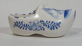 Delft Blue Holland Hand Painted Dutch Windmill Decor Ceramic Clog Shoe Ash Tray