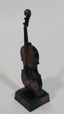 Vintage Miniature Cello Musical Instrument Metal Pencil Sharpener Doll House Furniture Size