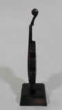 Vintage Miniature Cello Musical Instrument Metal Pencil Sharpener Doll House Furniture Size