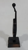 Vintage Miniature Cello Musical Instrument Metal Pencil Sharpener Doll House Furniture Size