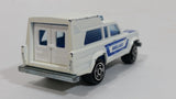 Vintage Majorette Ambulance No. 269 White 1/64 Scale Die Cast Toy Car Vehicle with Opening Rear Doors