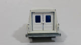 Vintage Majorette Ambulance No. 269 White 1/64 Scale Die Cast Toy Car Vehicle with Opening Rear Doors