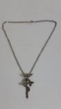 Full Metal Alchemist Snake on Cross Jewelry Pendant on 20" Chain Necklace