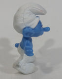 2013 "Vanity" Smurf Holding Hand Mirror PVC Toy Figure McDonald's Happy Meal