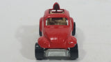 1998 Hot Wheels Baja Bug Volkswagen VW Beetle Red Die Cast Toy Car Vehicle