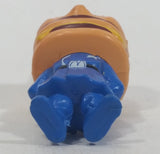 Vintage 1985 McDonald's Officer Big Mac PVC Toy Police Cop Figure with Burger Head - 2 3/4" Tall