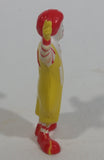 Vintage 1985 McDonald's Ronald McDonald Clown Waving PVC Toy Figure - 2 3/4" Tall