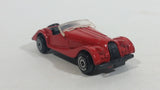 Vintage Zee Zylmex Dyna Wheels Morgan Plus 8 Red No. D69 Die Cast Toy Car Convertible Vehicle