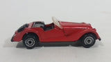 Vintage Zee Zylmex Dyna Wheels Morgan Plus 8 Red No. D69 Die Cast Toy Car Convertible Vehicle