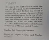 1972 Seven Arrows Hyemeyohsts Storm Hard Cover Book - Harper & Row